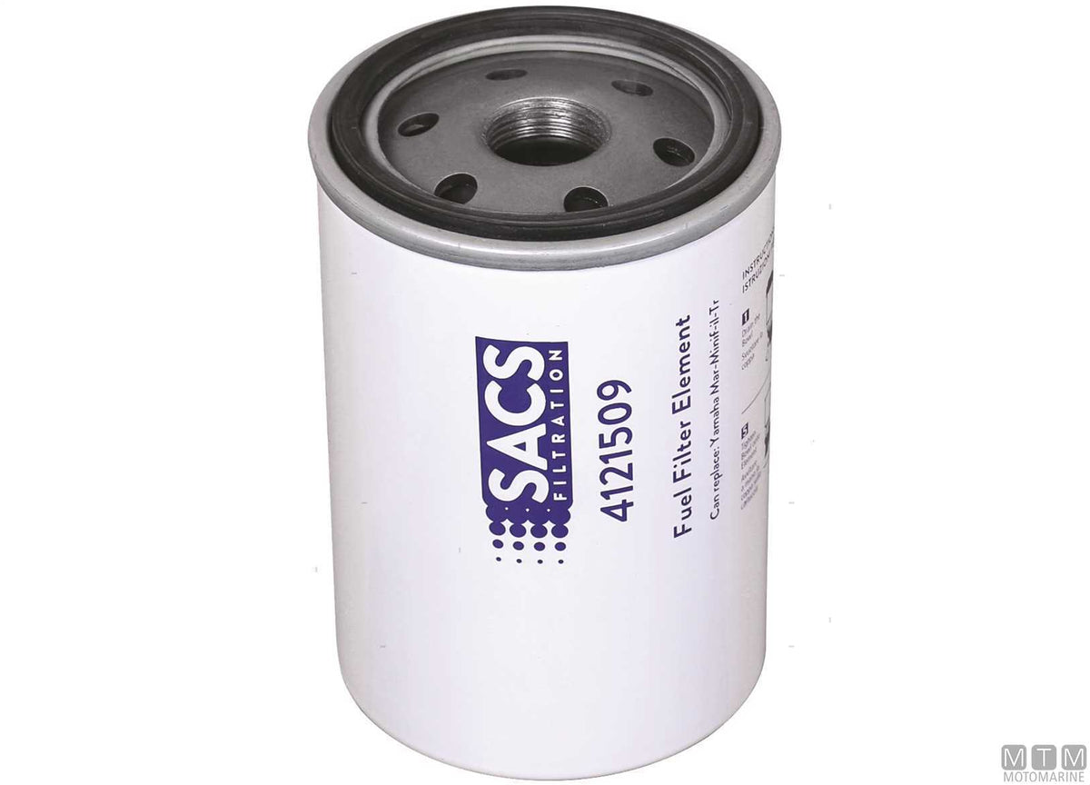 SACS petrol replacement filter, ref. Yamaha MAR-MINIF-IL-TR - original photo Motomarine Srl