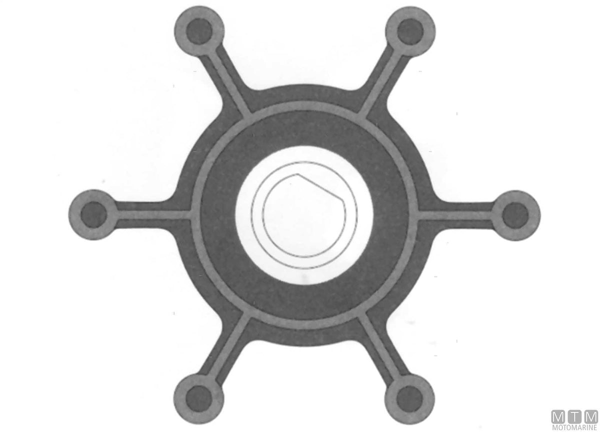 Johnson impeller 09-824P-2 - original photo Motomarine Srl