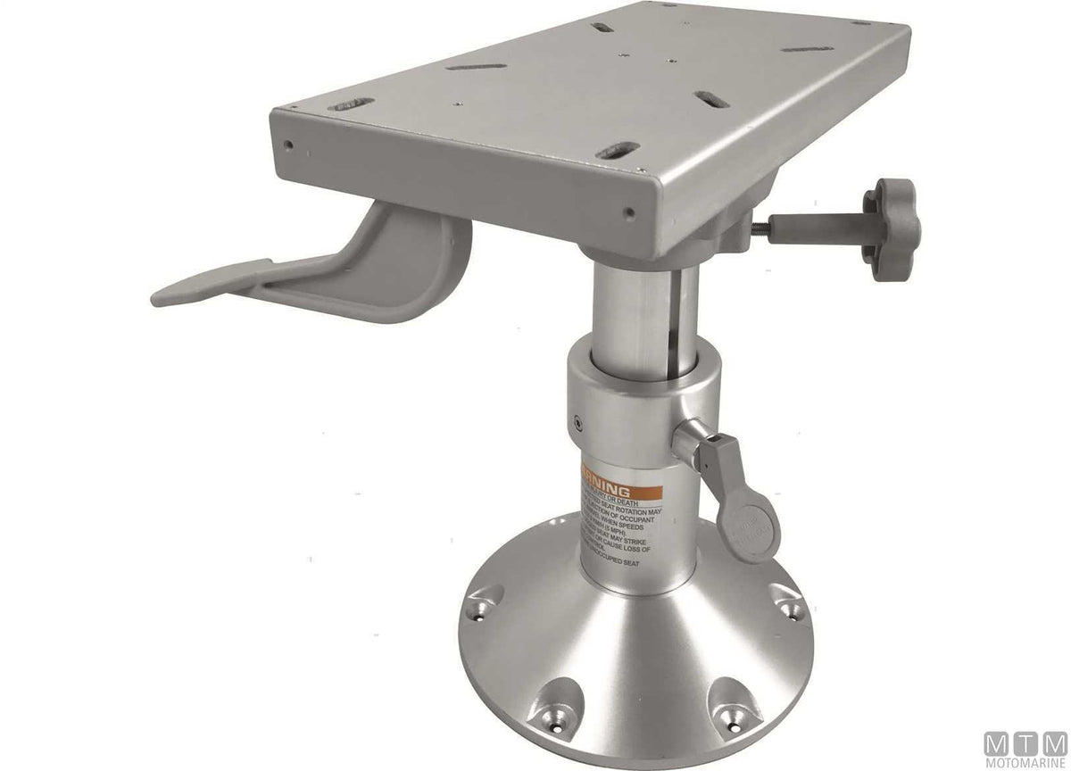 Master adjustable seat support H350/470 mm in aluminium - original photo Motomarine Srl