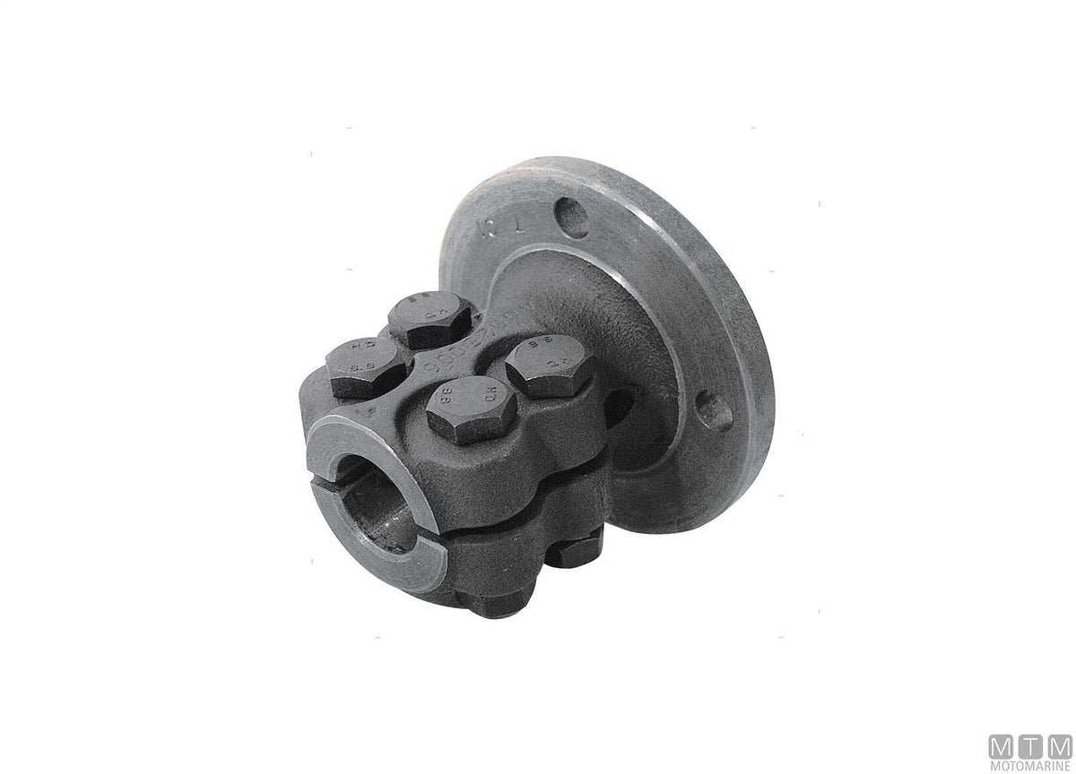 Coupling flange for shaft Ø50 mm Twin Disc TM265 - original photo Motomarine Srl