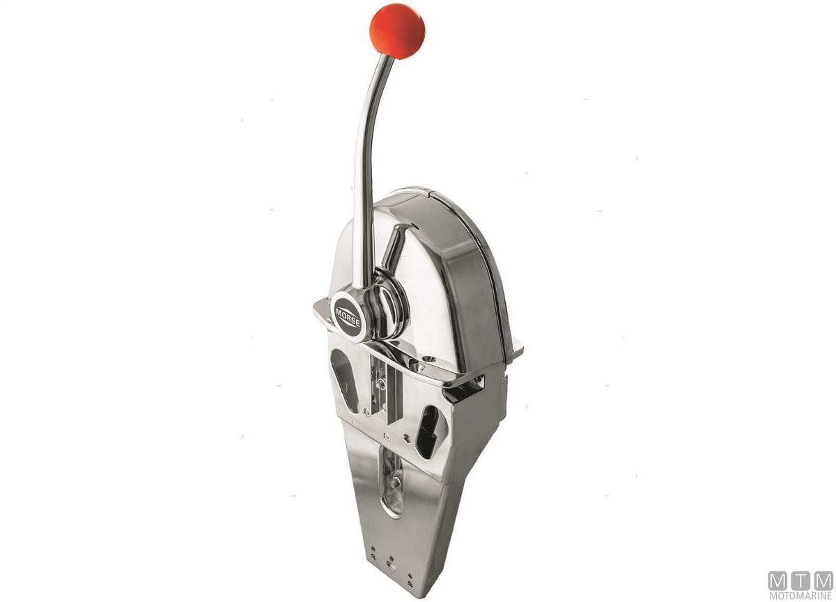 Single-lever MT3 type dual-action control for dashboard mount - original photo Motomarine Srl