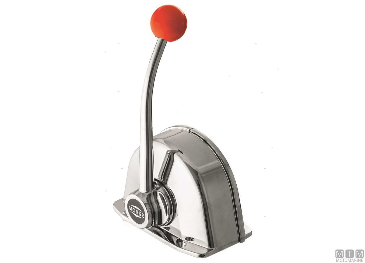Single-lever MT3 type dual-action control for dashboard mount - original photo Motomarine Srl