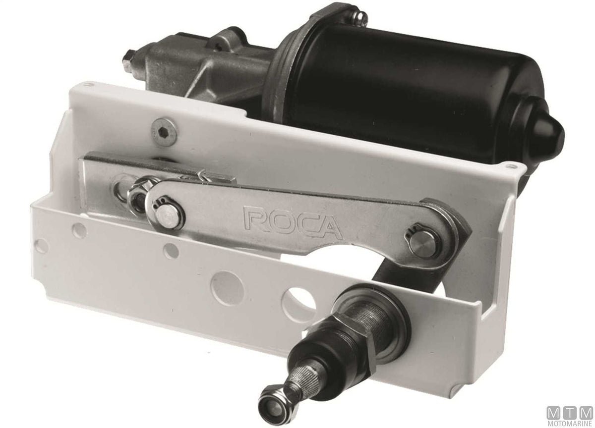 Roca telescopic arm 470/750 mm burnished stainless steel - original photo Motomarine Srl