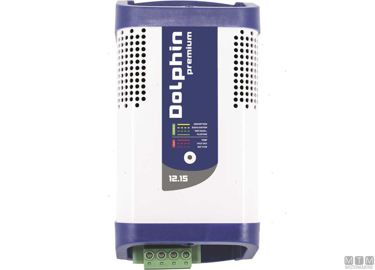 Dolphin Premium Battery Charger 12V 15A - original photo Motomarine Srl