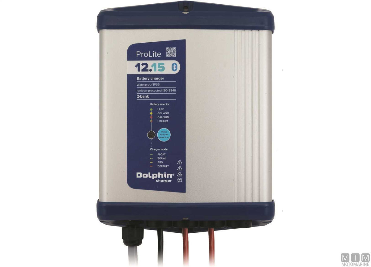 Dolphin ProLite 4U Battery Charger IP55 12V 40A - original photo Motomarine Srl