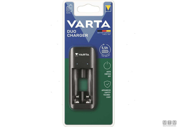 Cargador de baterías Varta x2