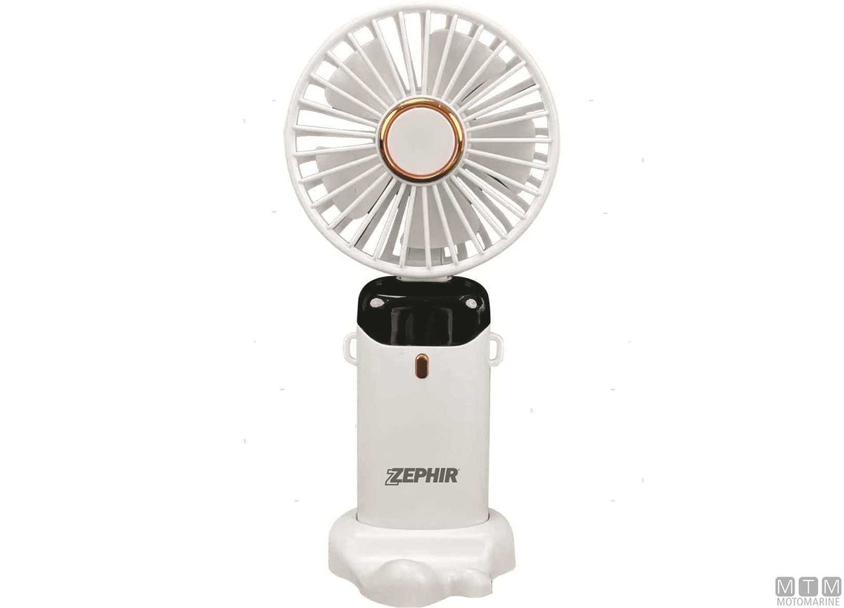 Rechargeable portable fan Mini Alcap - original photo Motomarine Srl