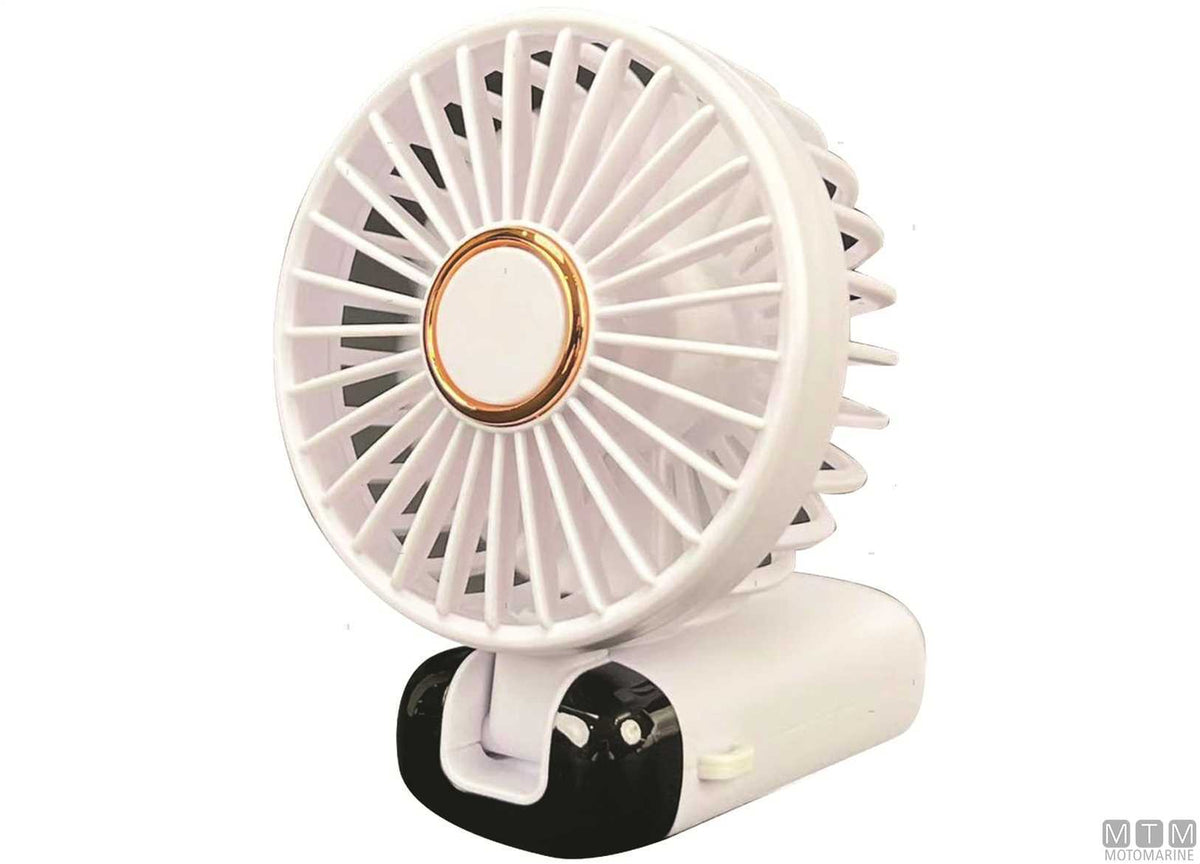 Rechargeable portable fan Mini Alcap - original photo Motomarine Srl