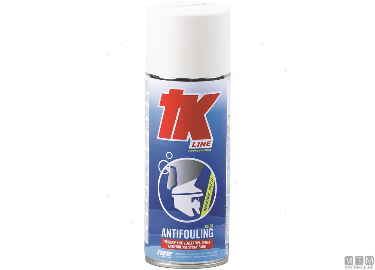 TK Antifouling spray white 400 ml - original photo Motomarine Srl