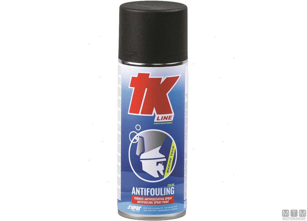 TK Antifouling spray black 400 ml - original photo Motomarine Srl