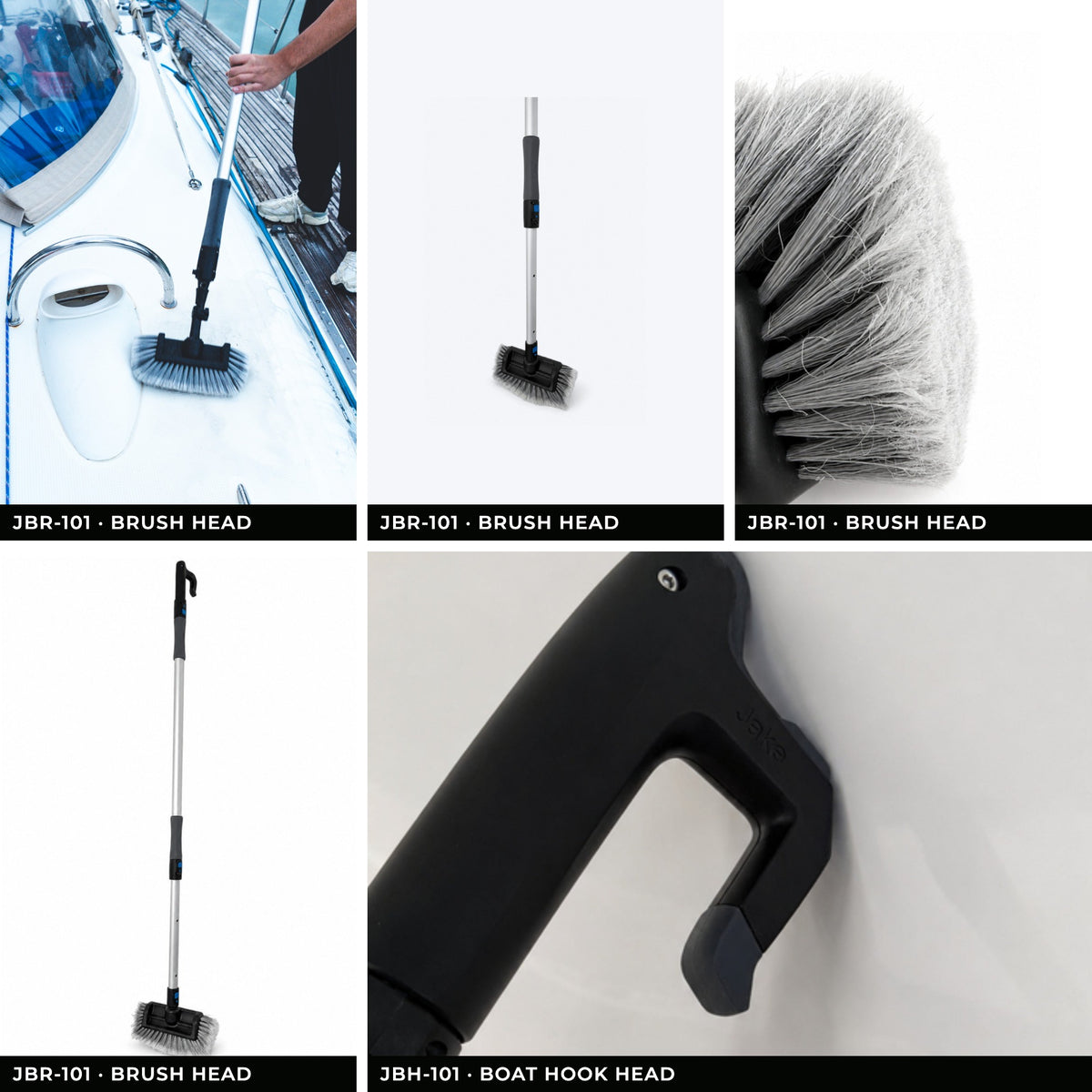Jake™ Wash Kit - collage in uso