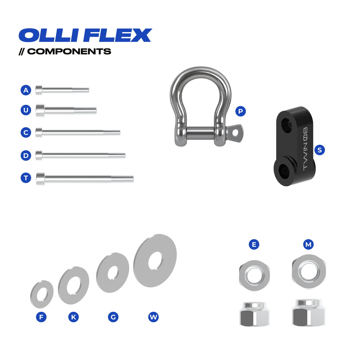 Olli Flex Conversion Kit M HL / Components