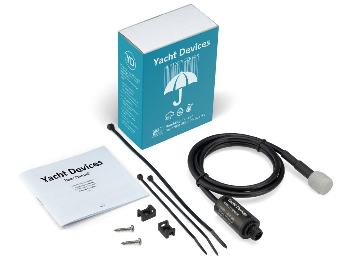 Yacht Devices Humidity Sensor YDHS-01 — NMEA 2000 Micro Male