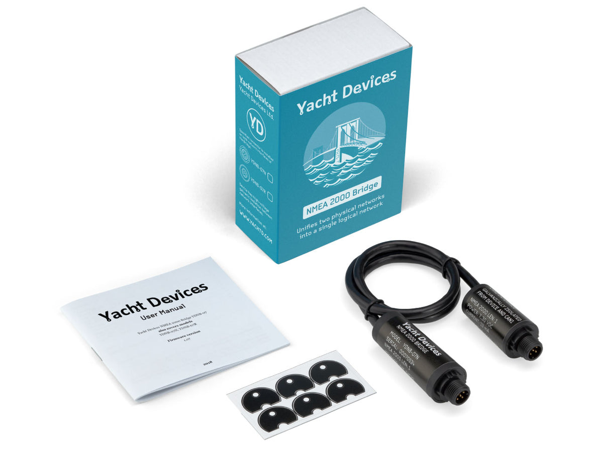 Yacht Devices NMEA 2000 Bridge YDNB-07 — 2x NMEA 2000 Micro Male