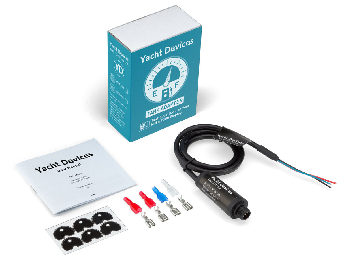 Yacht Devices Tank Adapter (1 tank) YDTA-01 — NMEA 2000 Micro Male — 1 tank