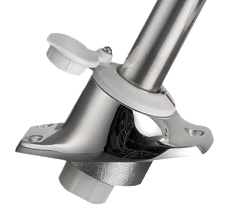 Pull-out white pole light 30° on axis 60 cm - foto originale Osculati Srl
