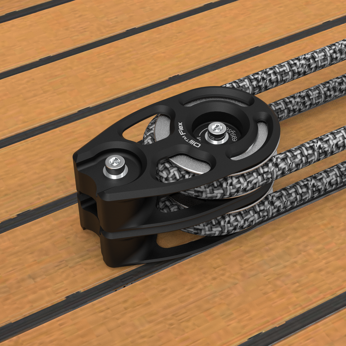 Olli Flex HL 60, double mounted on deck