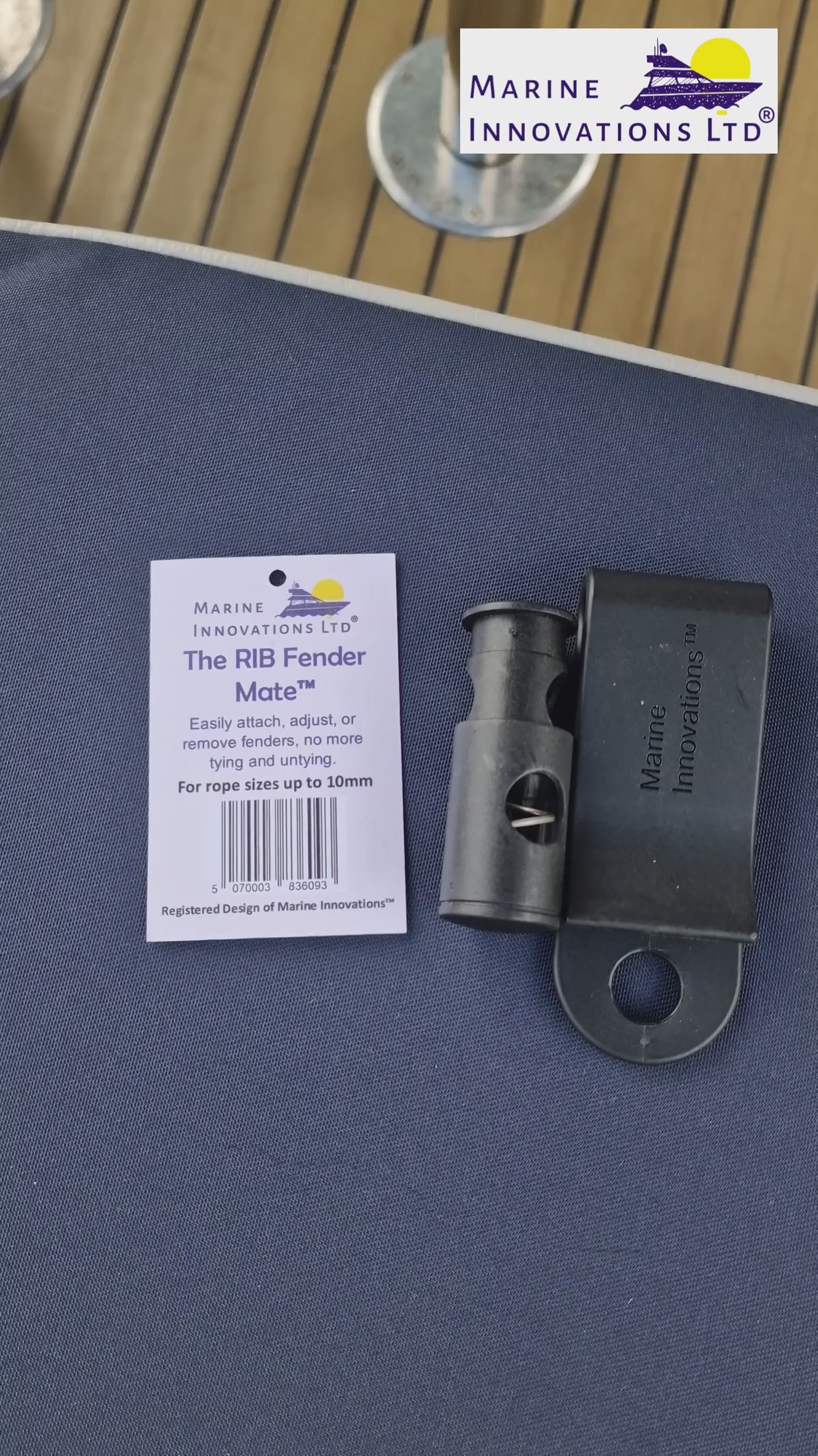RIB Fender Mate instructional video by Marine Innovations