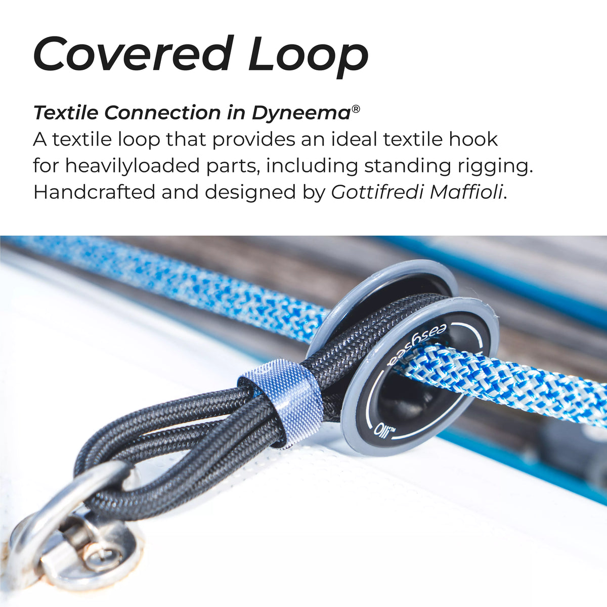 Covered Loop in Dyneema — front view