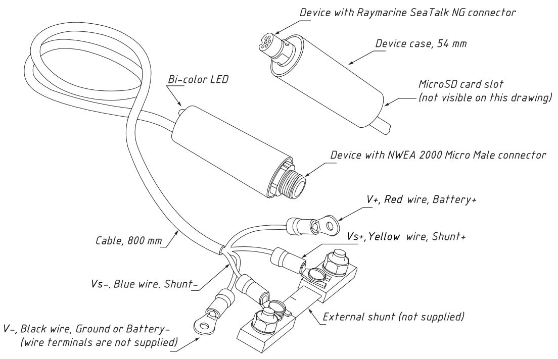 Yacht Devices Battery Monitor YDBM-02 — view 3